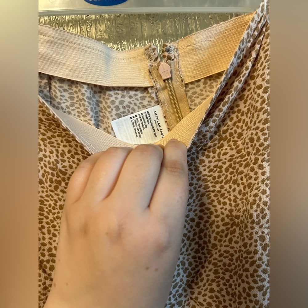 American Eagle Leopard Print Midi Skirt - Picture 5 of 9